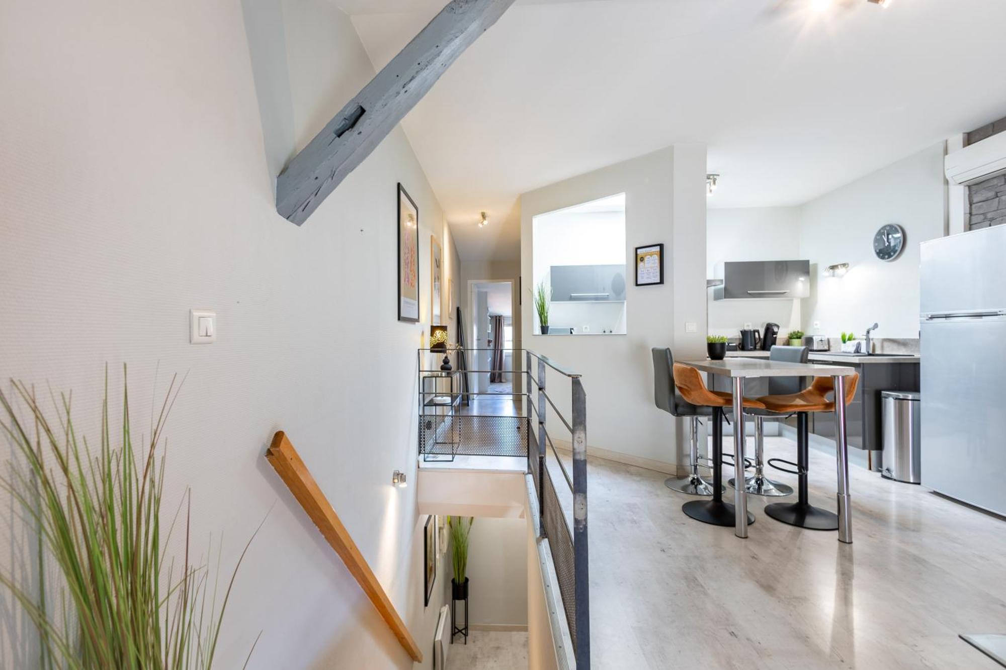 Apartamento Le Canope - T3 Duplex, 2 Salles D'eau, Hypercentre Castres (Tarn)